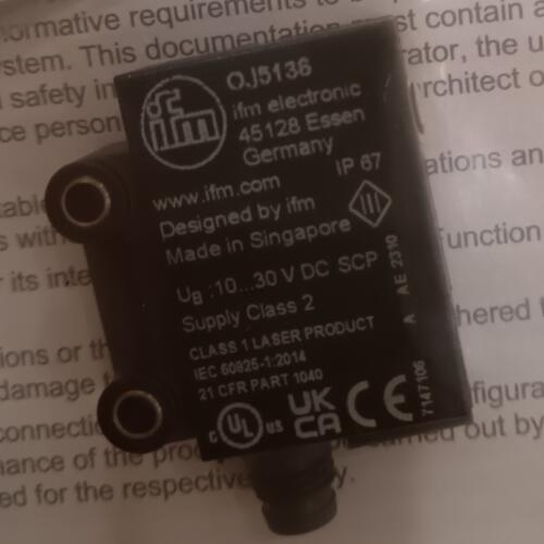 IFM对射式光电开关OJ5138操作方式