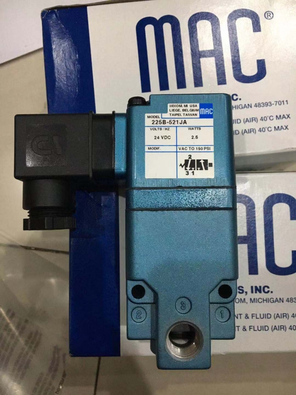 电控换向阀MAC应用领域225B-121CAAA